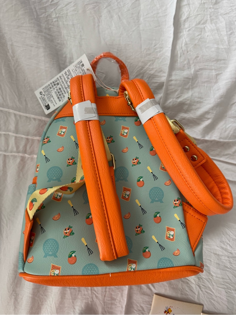 Disney Loungefly Orange Bird and Lug Crossbody - 2024 Flower & Garden Festival - Picture 5 of 16